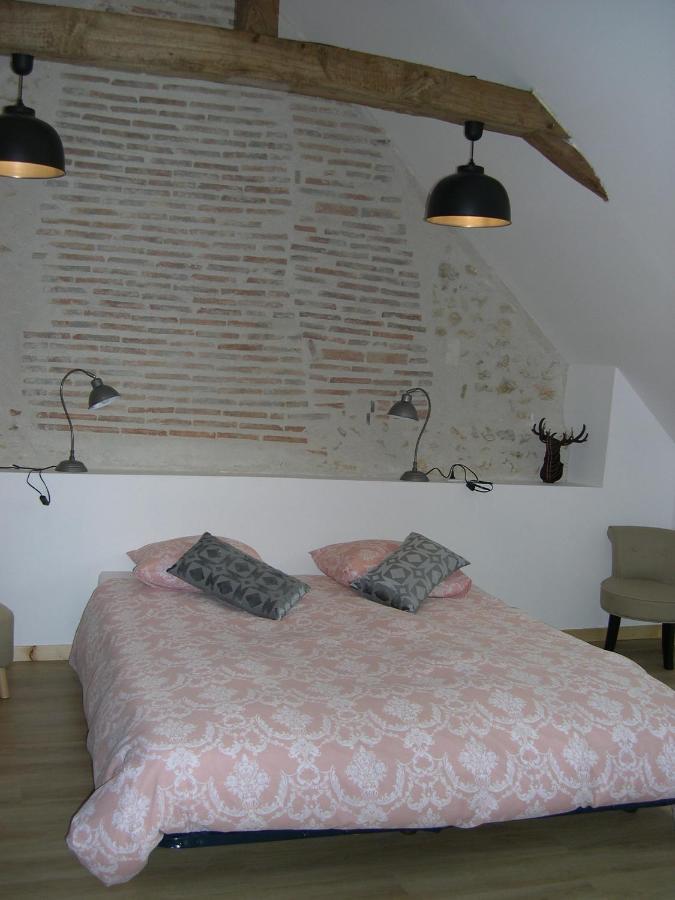 Bed and Breakfast L'Ancien Prieure Saint-Jean-de-la-Motte Exteriér fotografie